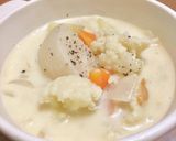 簡単ハムの出汁が美味しいクラムチャウダー作り方8写真