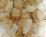 ⭐甘酒と豆乳のシーフードクリームパスタ⭐作り方1写真