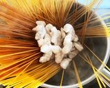 いくらと海老のパスタ　茹でて混ぜるだけ作り方1写真