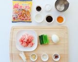 甘辛♪ルーロー飯風 焼きビーフン作り方2写真