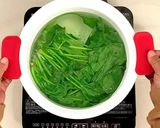 優しい甘さ♬ほうれん草のごま和え作り方2写真