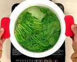 優しい甘さ♬ほうれん草のごま和え作り方2写真