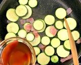 ご飯がすすむ‼ズッキーニのめんつゆ炒め作り方5写真
