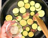 ご飯がすすむ‼ズッキーニのめんつゆ炒め作り方6写真