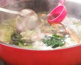 簡単！チンゲン菜とワンタンスープ作り方12写真