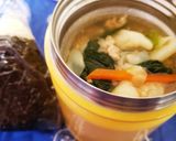 簡単！チンゲン菜とワンタンスープ作り方13写真