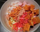 お初の、もんじゃ焼き❨(@≧↺≦@)❩ノ作り方2写真