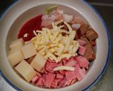お初の、もんじゃ焼き❨(@≧↺≦@)❩ノ作り方3写真