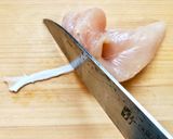ささ身・えのき・パプリカの胡麻マヨ和え作り方3写真