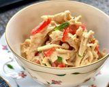 ささ身・えのき・パプリカの胡麻マヨ和え作り方10写真