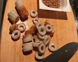 竹輪と納豆の味噌和え作り方1写真