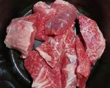 韓国料理！国産牛スネ肉でコムタンスープ作り方2写真