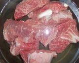 韓国料理！国産牛スネ肉でコムタンスープ作り方3写真