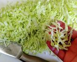 キャベツとツナの中華風サラダ作り方1写真