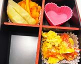 令和四年　如月9　ポークソテー弁当作り方4写真