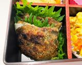 令和四年　如月9　ポークソテー弁当作り方5写真