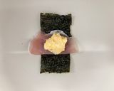 生ハムたまご海苔巻き作り方3写真