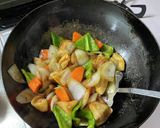 カジキと野菜の黒酢あん作り方4写真