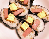 厚焼き卵とスパムの腸活おにぎらず作り方8写真