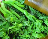 菜花のかつお節入りみそマヨ焼き♪作り方2写真