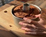 卵白消費！チョコレートシフォン作り方17写真