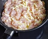 ☆簡単☆どーん！と大きい鶏むねチーズ焼き作り方3写真