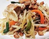 塩コショウ味が超うま！豚バラもやし炒め♪作り方9写真