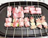 ホットプレート焼き鳥作り方3写真