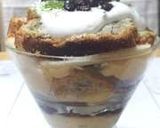 洋梨と小豆と胡麻シフォンのトライフル♪作り方3写真