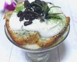 洋梨と小豆と胡麻シフォンのトライフル♪作り方4写真