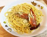 ワタリガニのペペロンチーノ作り方15写真
