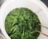 簡単和えるだけ副菜！ほうれん草のゴマ和え作り方3写真