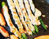 業務スーパーの冷凍アスパラで肉巻き作り方2写真
