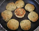 おくらと豆腐の味噌だれハンバーグ作り方3写真