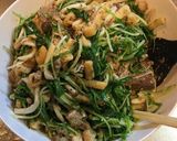 鯖缶と水菜としめじのおろしポン酢サラダ作り方4写真