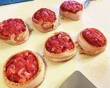 バレンタインデーに牛100%ハンバーグ作り方2写真
