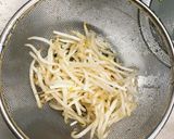 もやし根菜ミルクキムチ甘酢温野菜サラダ作り方1写真