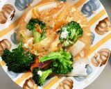 もやし根菜ミルクキムチ甘酢温野菜サラダ作り方13写真