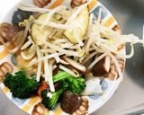 もやし根菜ミルクキムチ甘酢温野菜サラダ作り方14写真