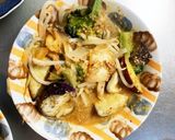 もやし根菜ミルクキムチ甘酢温野菜サラダ作り方18写真