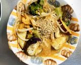 もやし根菜ミルクキムチ甘酢温野菜サラダ作り方19写真