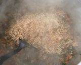 農家の食卓〜葉っぱも丸ごとにんじんの佃煮作り方3写真