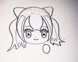 プリキュアキャラ弁☆キュアプレシャス作り方1写真