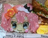 プリキュアキャラ弁☆キュアプレシャス作り方16写真
