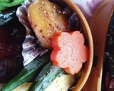お弁当★ホタテとオクラのバターソテー作り方9写真