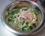 れんこんのからしあえ/七尾給食作り方3写真
