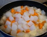 モツ煮　野菜たっぷり柔らかしみしみ作り方6写真