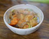 モツ煮　野菜たっぷり柔らかしみしみ作り方11写真