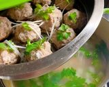 肉だんごと野菜のスープ作り方17写真