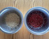 小正月に食べたい小豆玄米粥作り方1写真